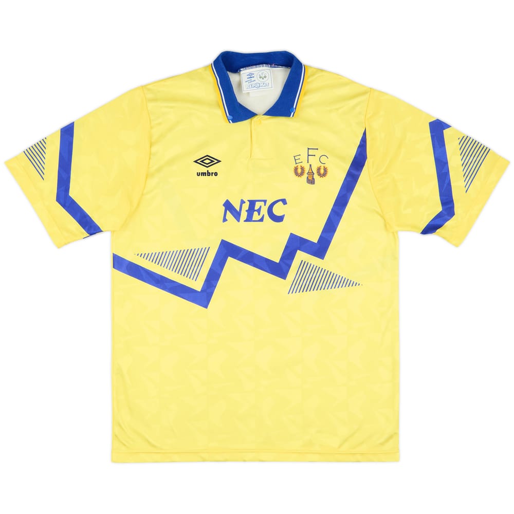 1990-92 Everton Away Shirt - 10/10 - (L)
