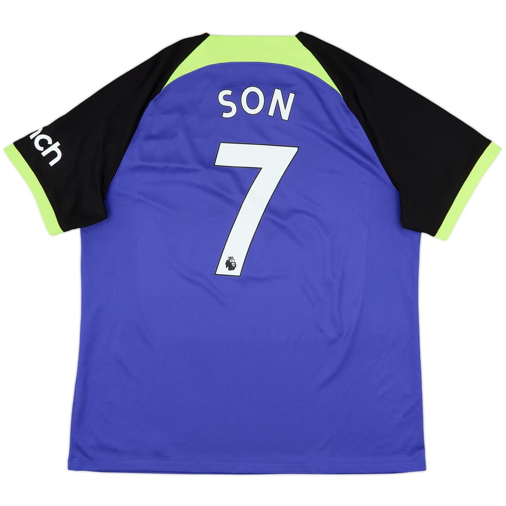 2022-23 Tottenham Away Shirt Son #7 - 9/10 - (XL)