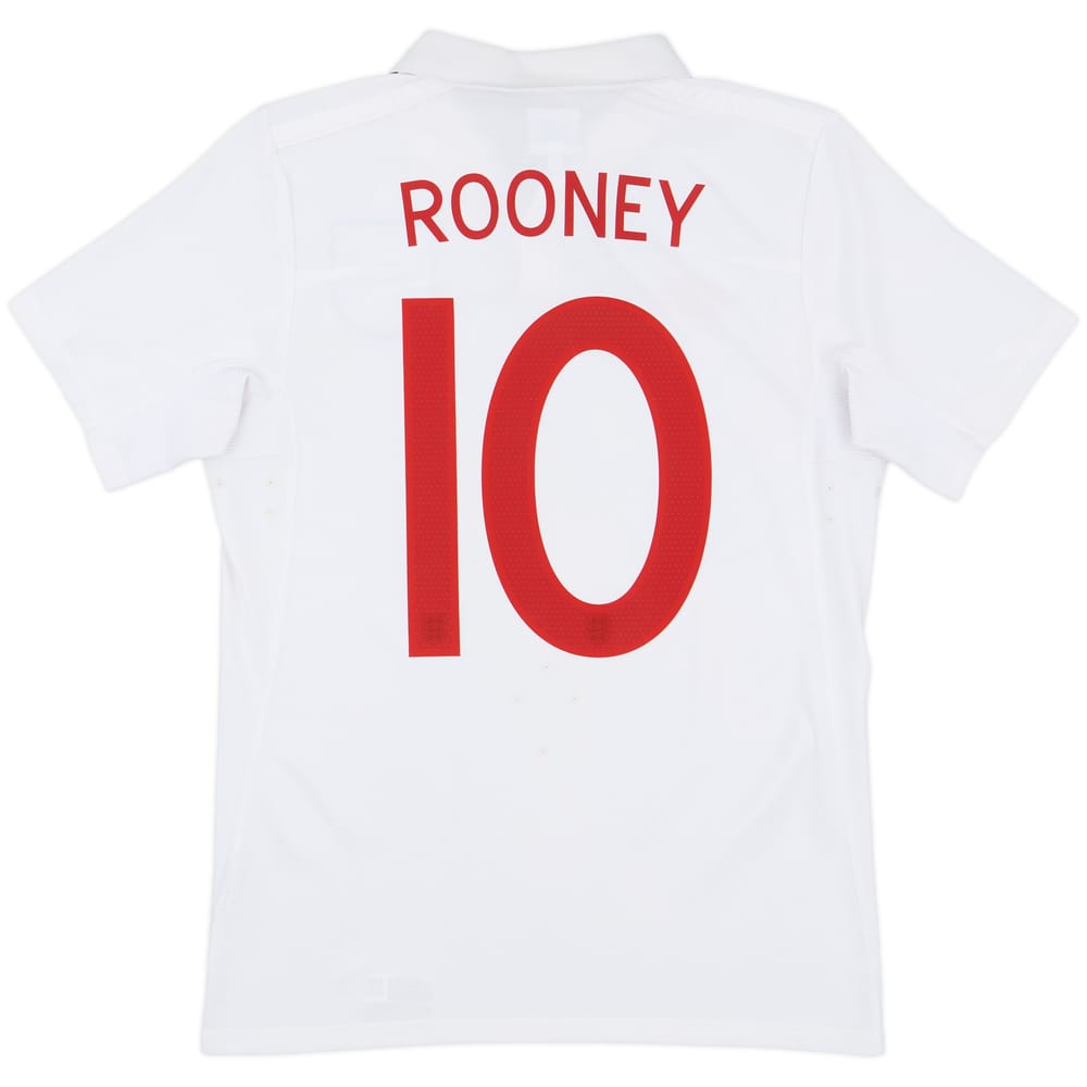 2009-10 England 'South Africa' Home Shirt Rooney #10 - 9/10 - (S)