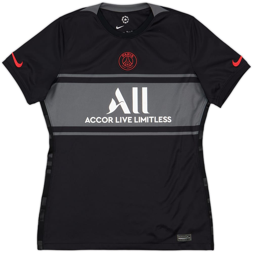 2021-22 Paris Saint-Germain Third Shirt - 9/10 - (Women's M)