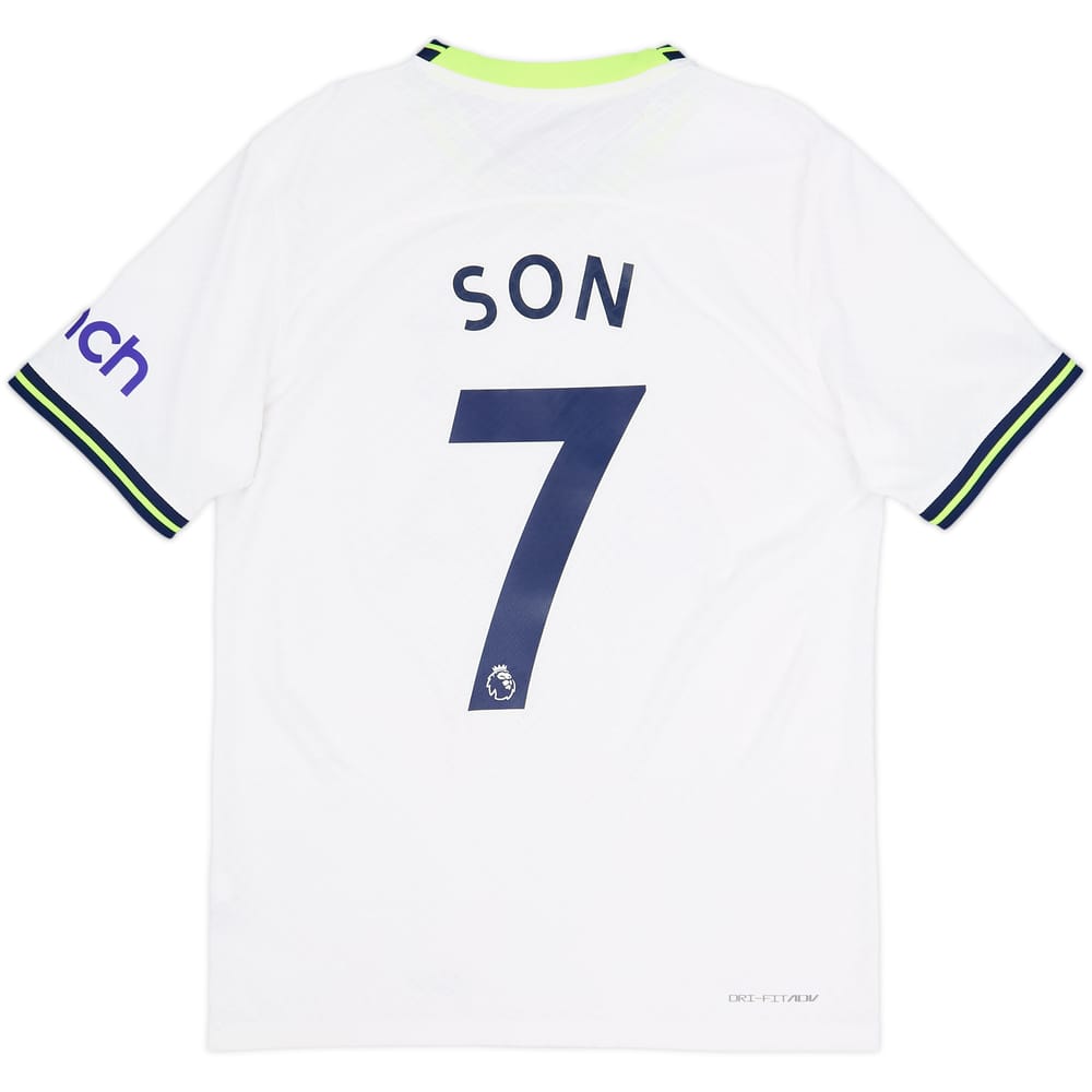 2022-23 Tottenham Authentic Home Shirt Son #7 - 8/10 - (S)