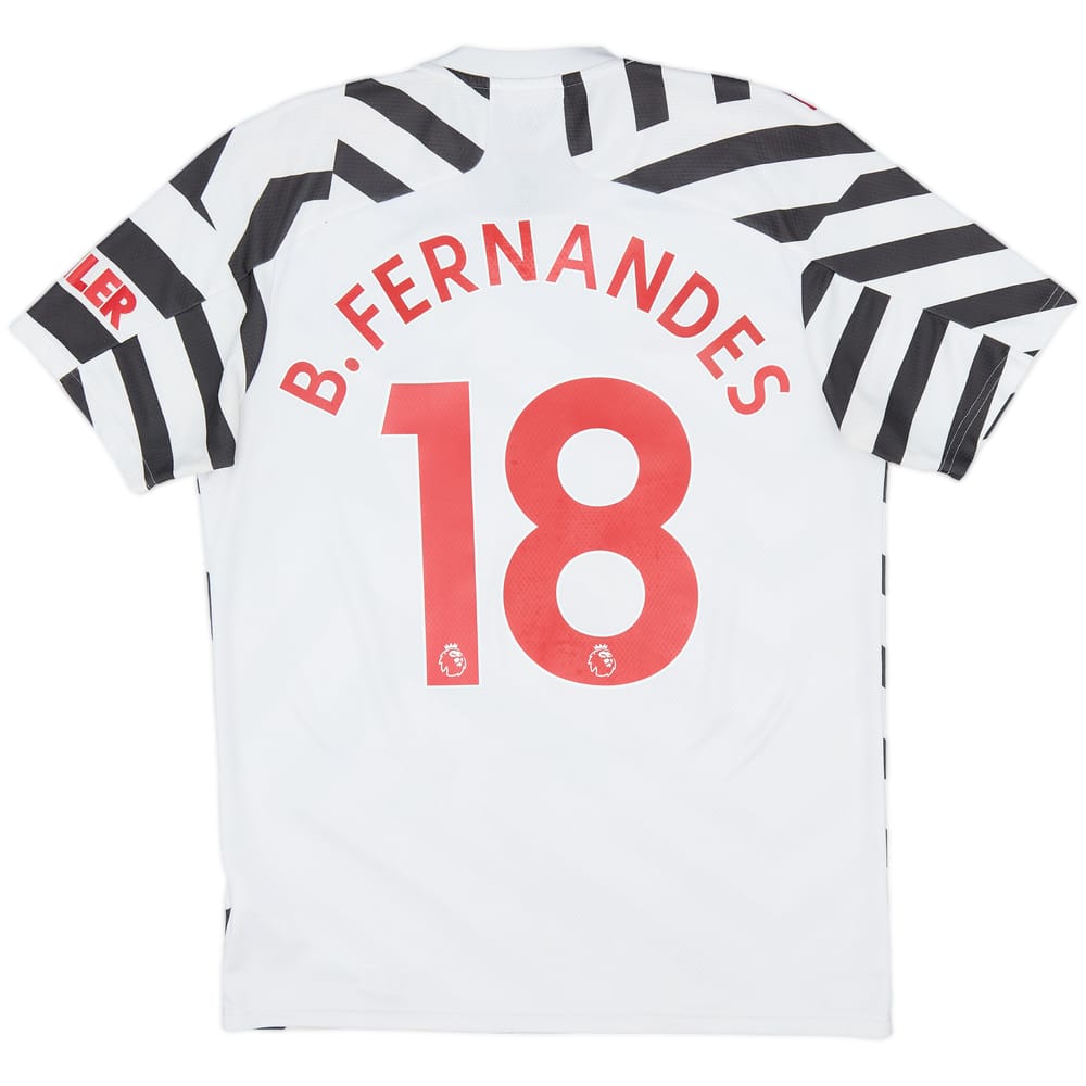 2020-21 Manchester United Third Shirt B.Fernandes #18 - 6/10 - (M)