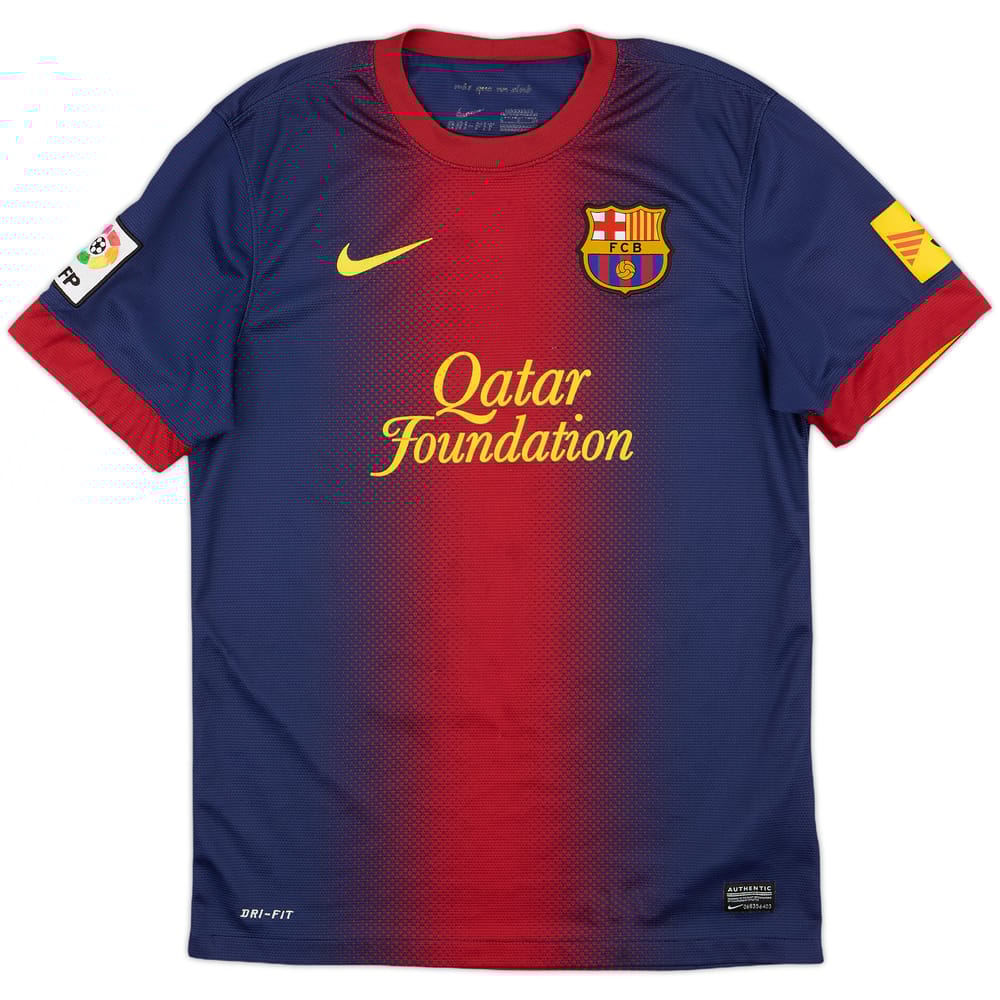 2012-13 Barcelona Home Shirt - 5/10 - (S)