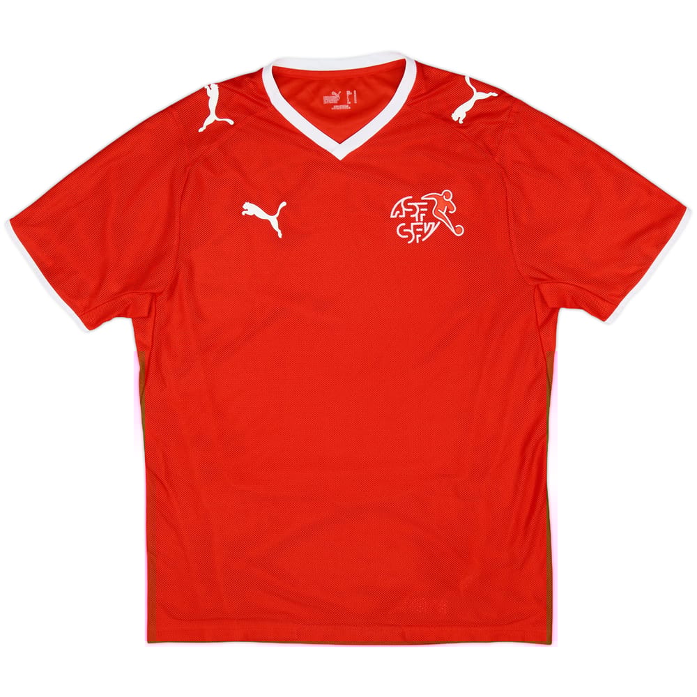 2008-10 Switzerland Home Shirt - 8/10 - (XL)