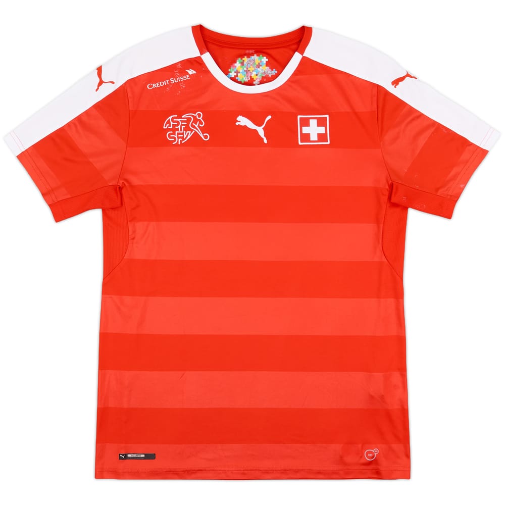 2016-17 Switzerland Home Shirt - 6/10 - (M)