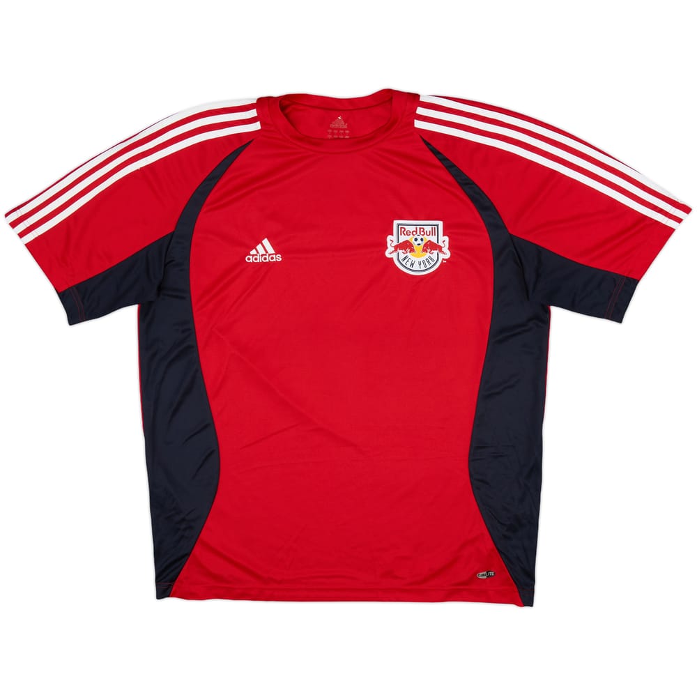 2008-09 New York Red Bulls adidas Training Shirt - 8/10 - (L)