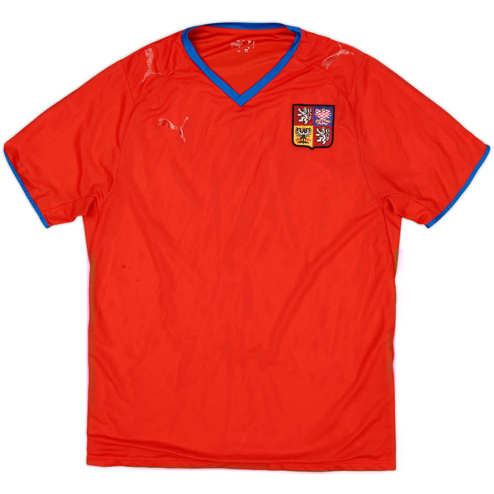 2008-09 Czech Republic Home Shirt - 4/10 - (L)