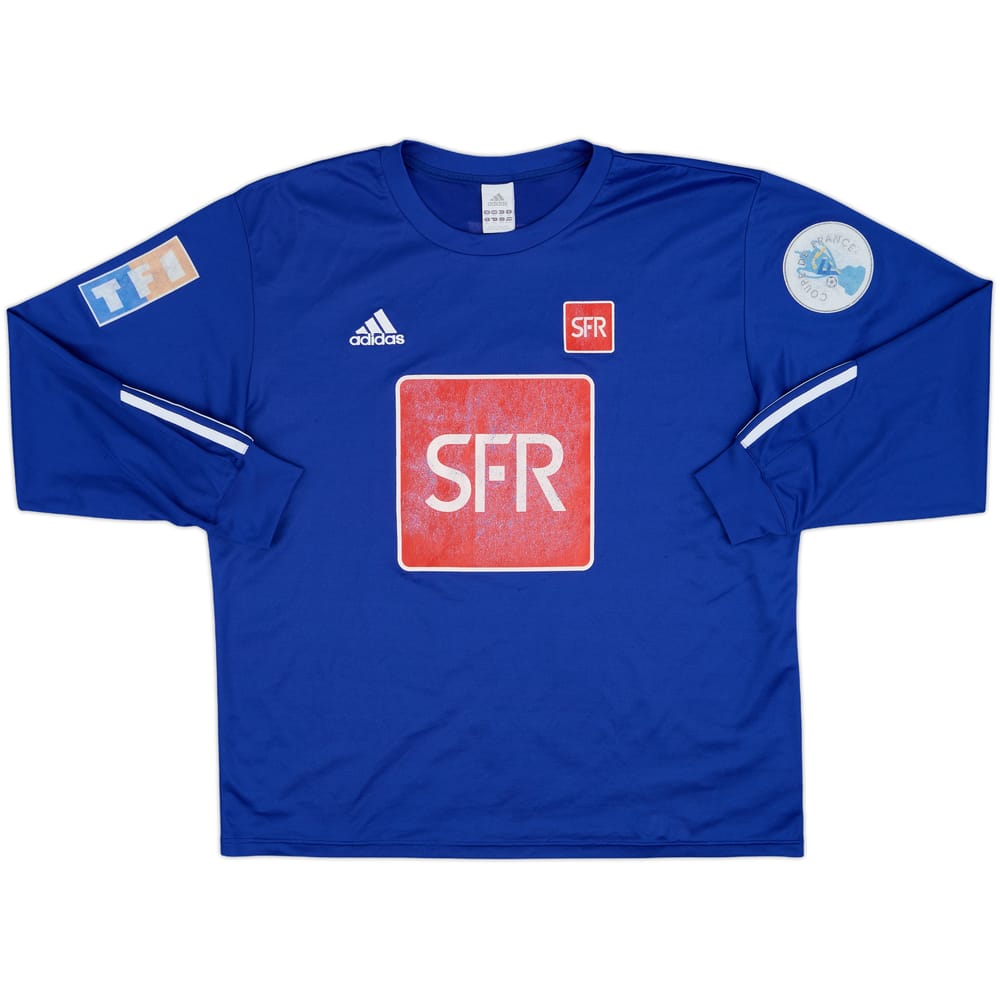 2006-07 Coupe de France L/S Shirt #10 - 7/10 - (XL)
