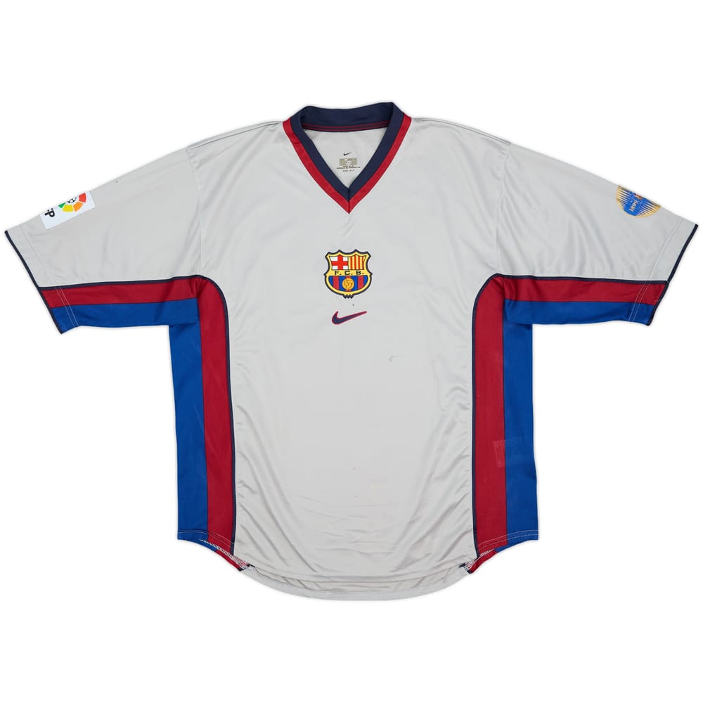 1998-01 Barcelona Away Shirt - 5/10 - (L)