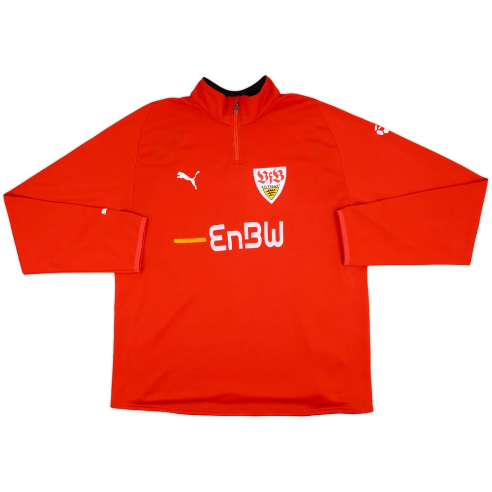 2006-07 Stuttgart Puma 1/4 Zip Drill Top - 7/10 - (XXL)