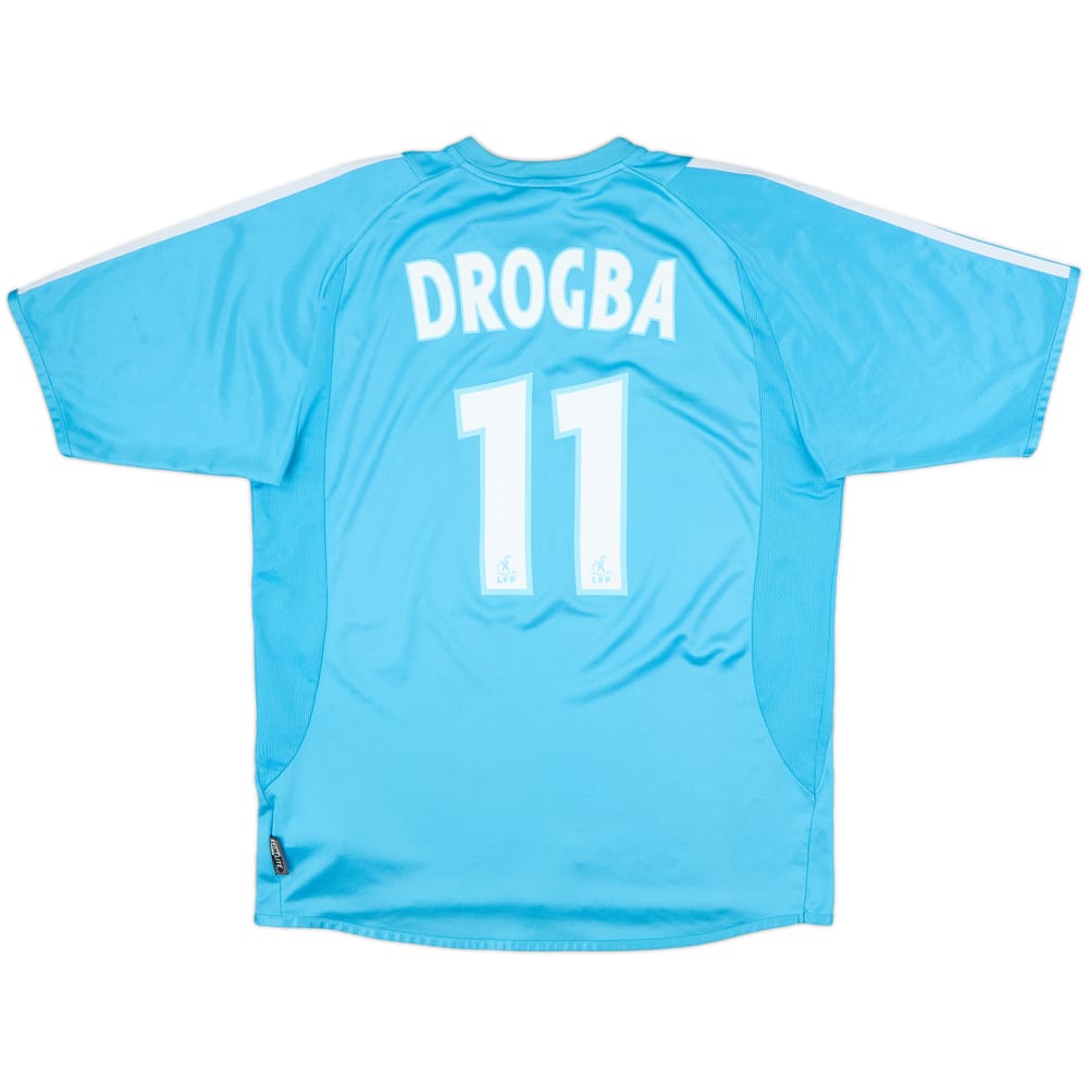 2003-04 Olympique Marseille Away Shirt Drogba #11 - 8/10 - (M)