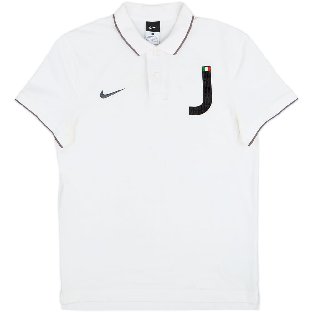 2010-11 Juventus adidas Cotton Polo Shirt - 8/10 - (M)