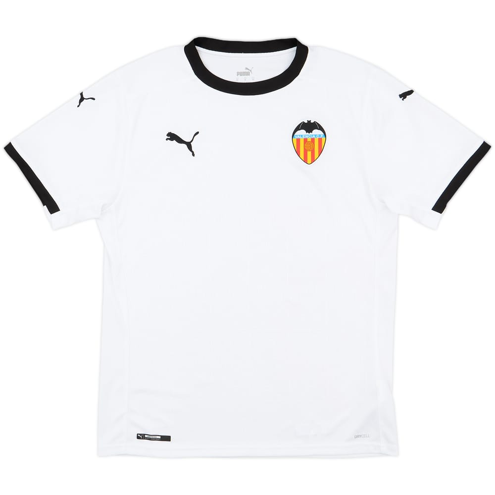 2020-21 Valencia Home Shirt - 8/10 - (M)
