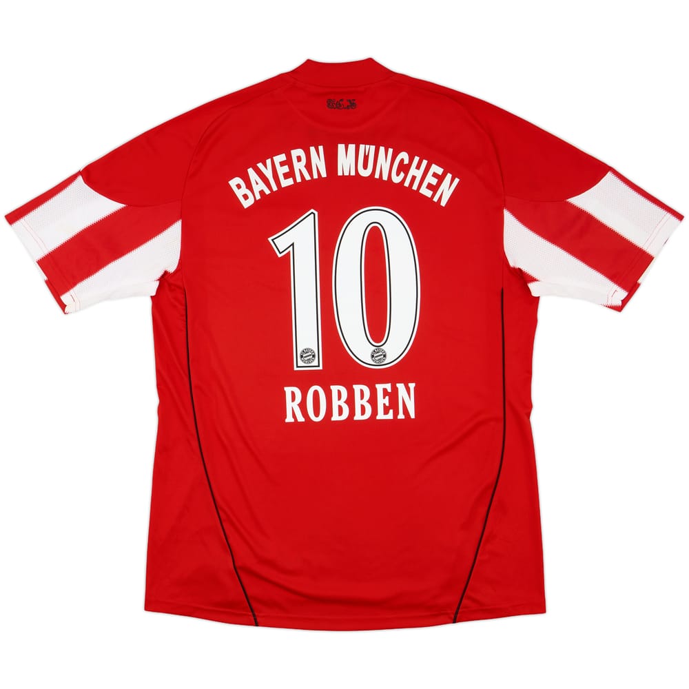 2010-11 Bayern Munich Home Shirt Robben #10 - 7/10 - (L)