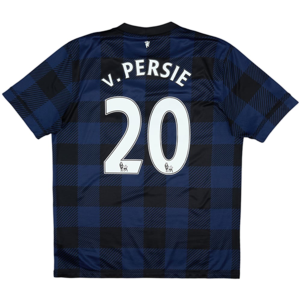 2013-14 Manchester United Away Shirt V.Persie #20 - 8/10 - (L)