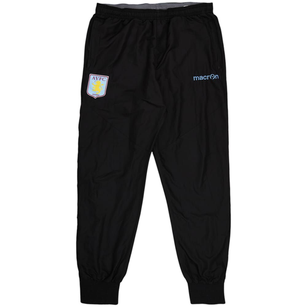 2012-13 Aston Villa Macron Track Pants/Bottoms - 9/10 - (L)