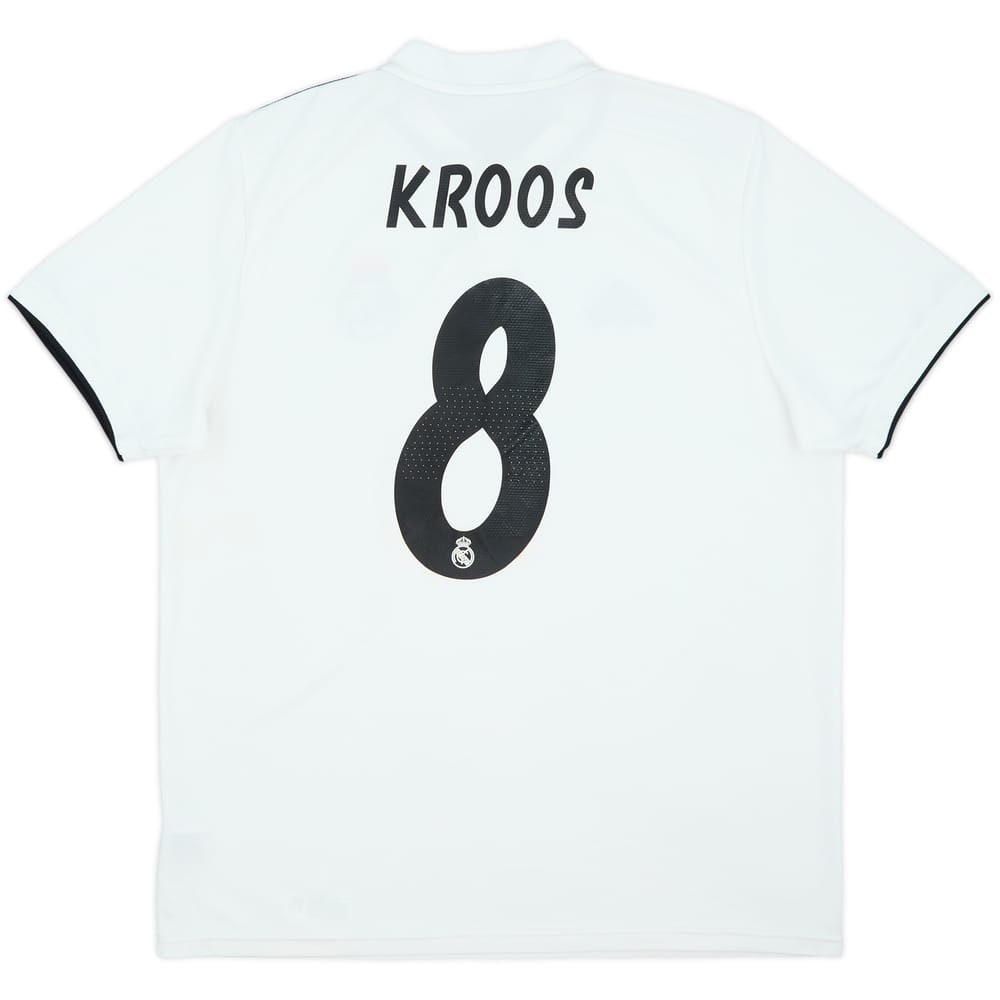 2018-19 Real Madrid Home Shirt Kroos #8 - 7/10 - (L)