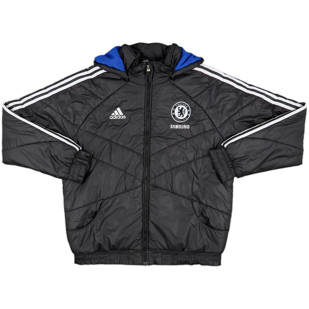 2011-12 Chelsea adidas Padded Bench Coat - 6/10 - (L/XL)