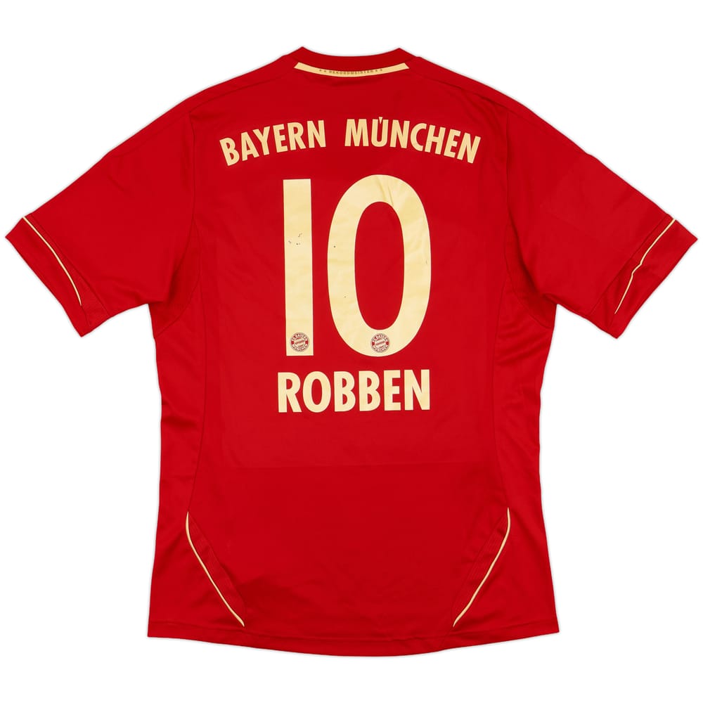 2011-13 Bayern Munich Home Shirt Robben #10 - 8/10 - (M)