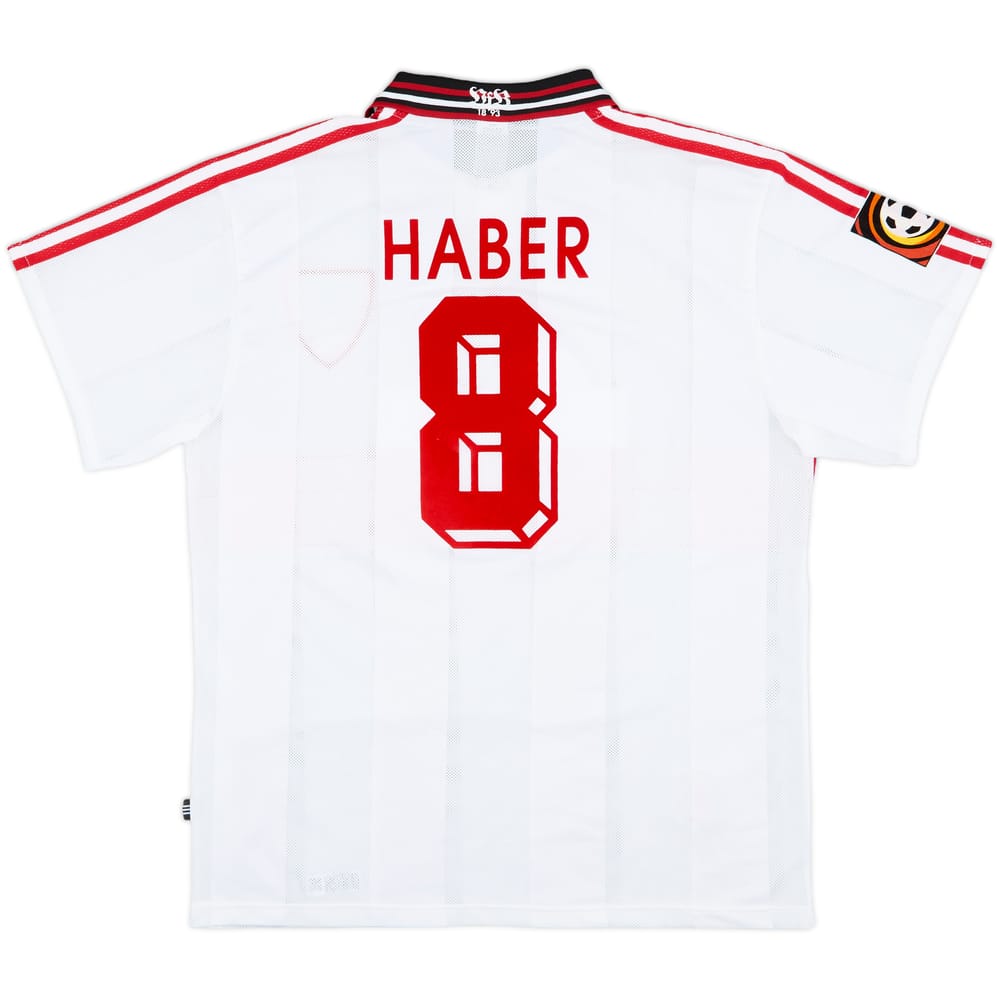 1996-97 Stuttgart Home Shirt Haber #8 - 9/10 - (XL)