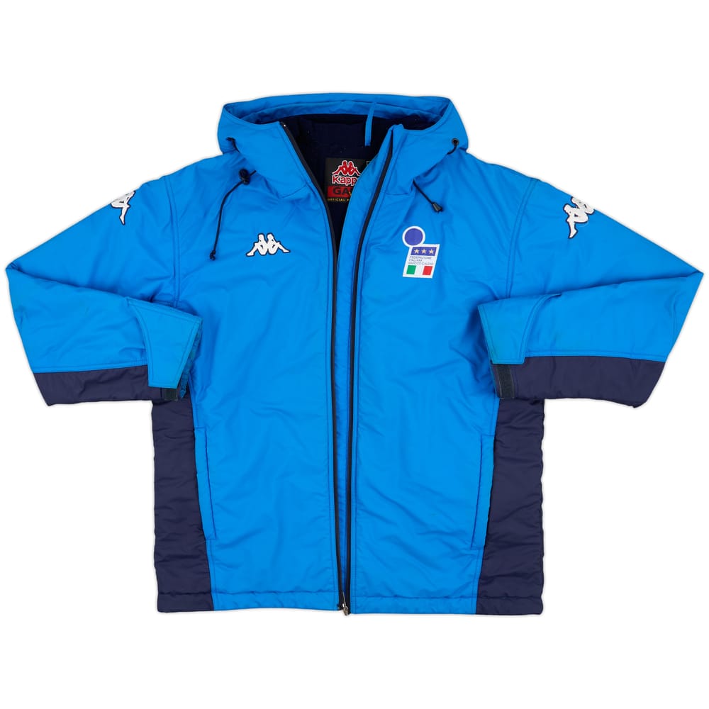 1999-00 Italy Kappa Padded Bench Coat - 3/10 - (L)