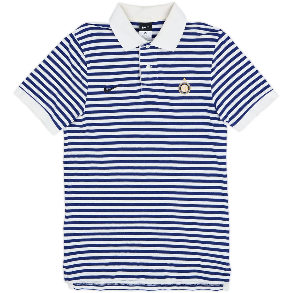 2011-12 Inter MIlan Nike Polo Shirt - 10/10 - (S)