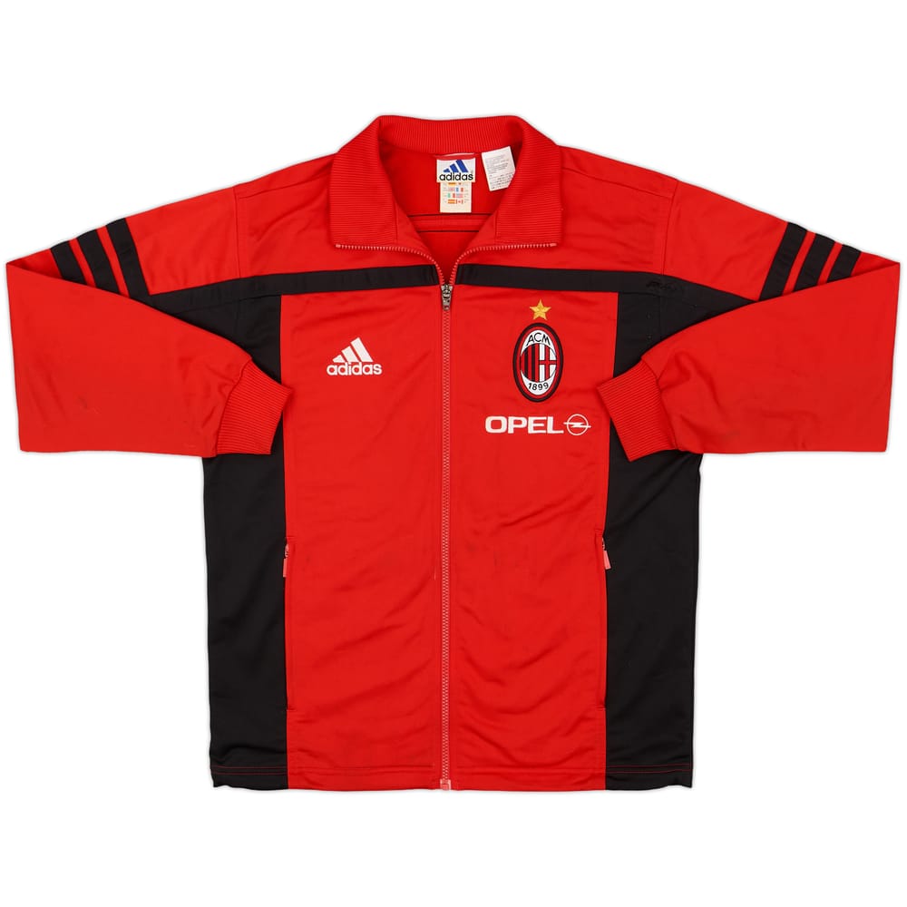 2000-01 AC Milan adidas Track Jacket - 7/10 - (XL.Boys)