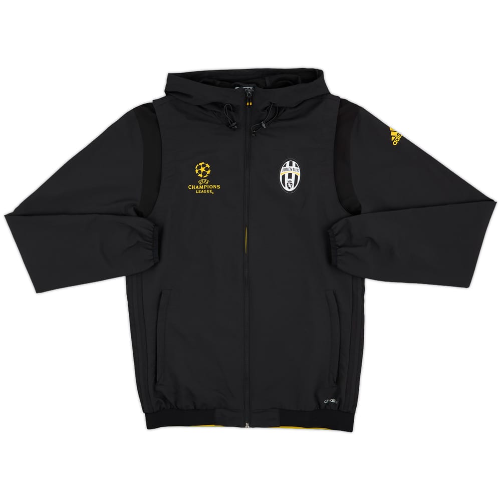 2016-17 Juventus adidas CL Hooded Track Jacket - 9/10 - (S)
