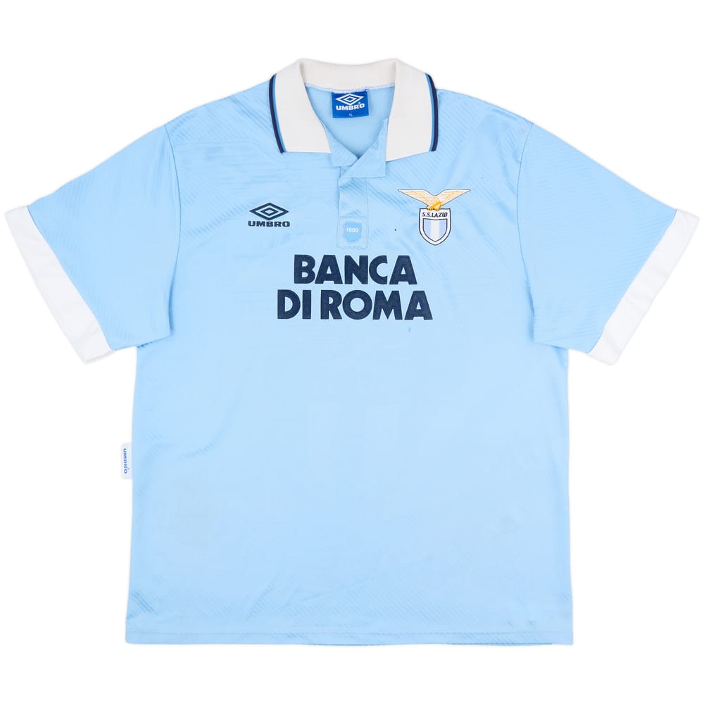 1993-95 Lazio Home Shirt - 6/10 - (XL)