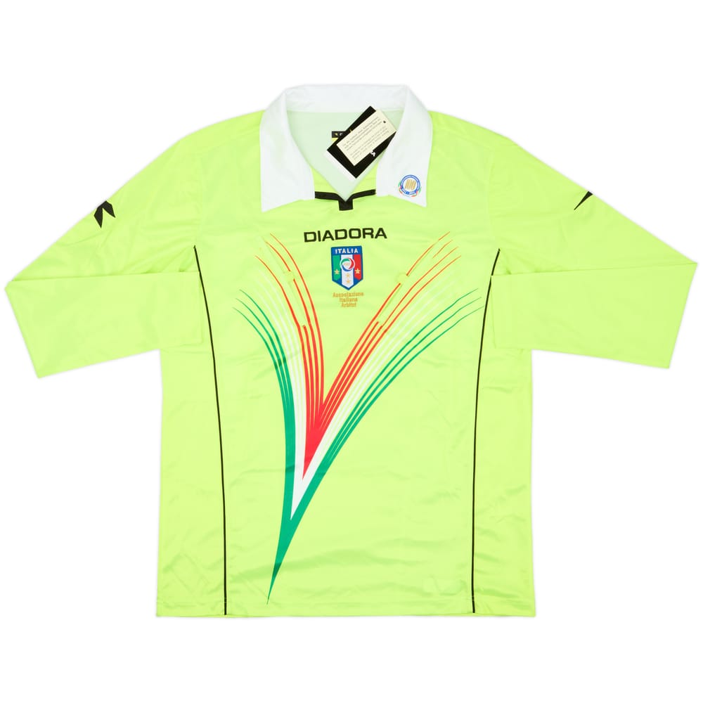 2011-12 Italy Diadora Referee L/S Shirt (M)