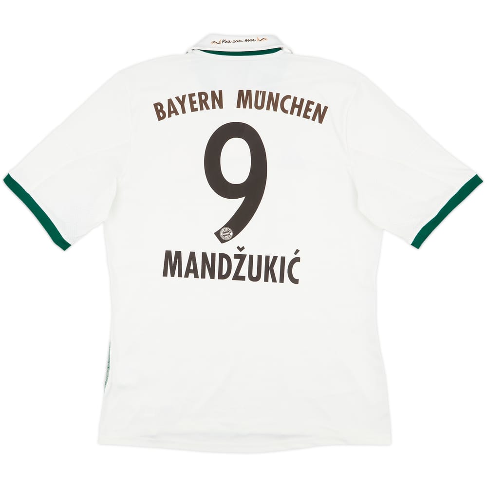 2013-14 Bayern Munich Away Shirt Mandzukic #9 - 8/10 - (L)