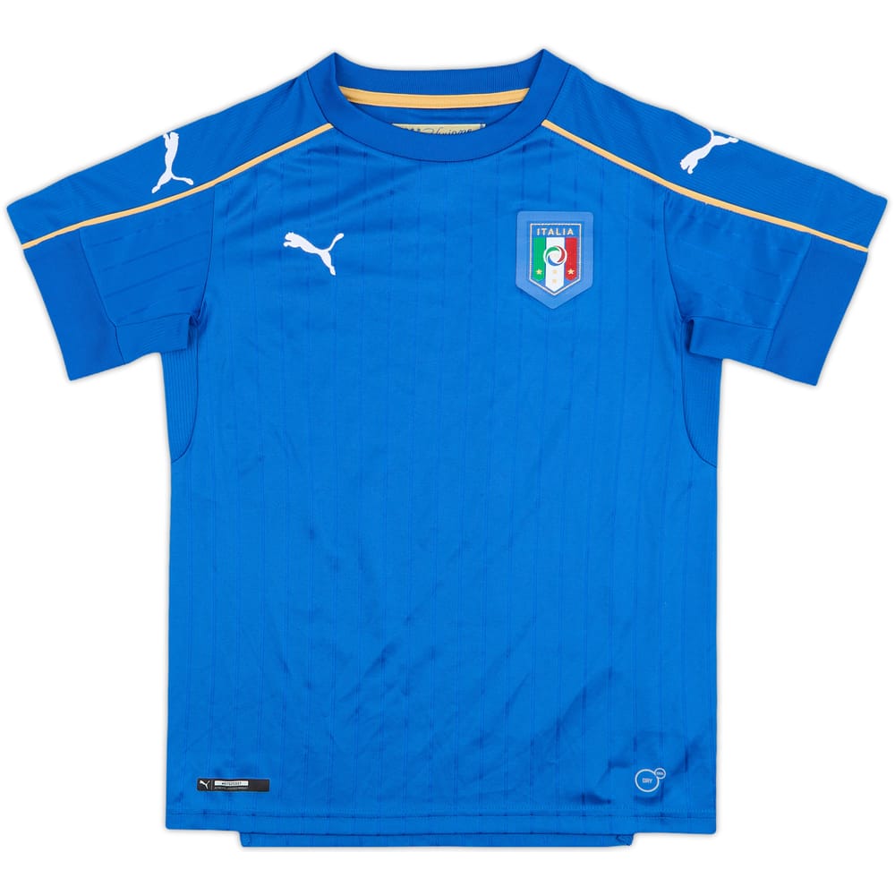 2016-17 Italy Home Shirt - 9/10 - (M.Boys)