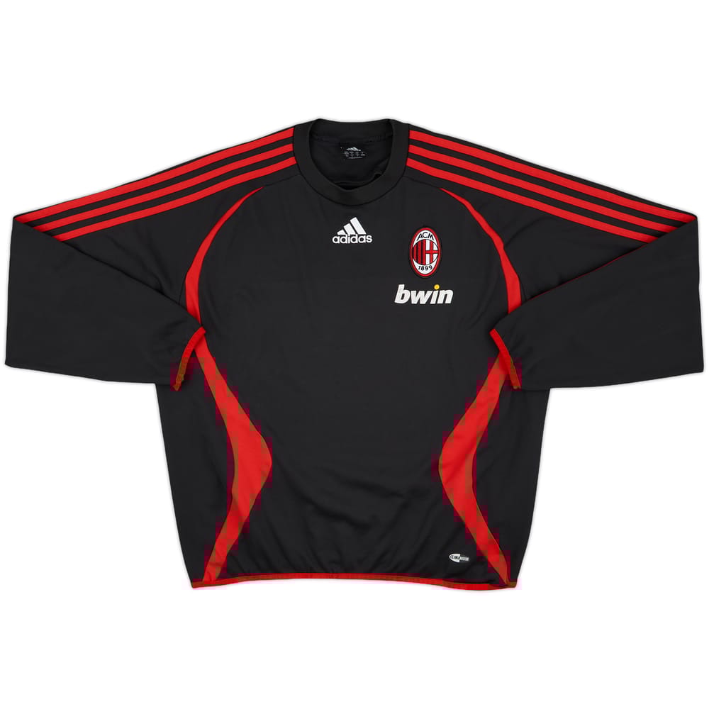 2006-07 AC Milan adidas Sweat Top - 6/10 - (M/L)