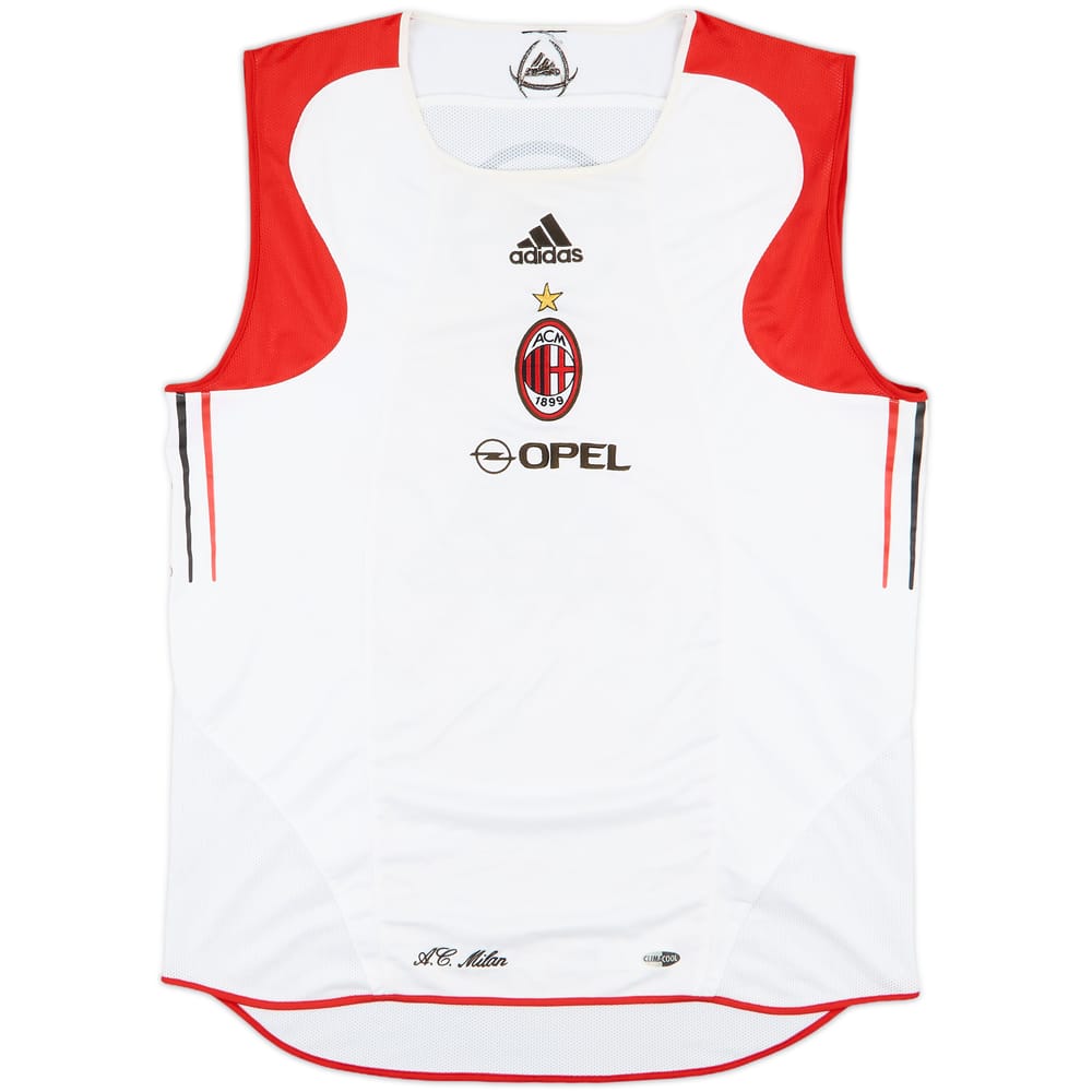 2004-05 AC Milan adidas Training Vest - 8/10 - (L)
