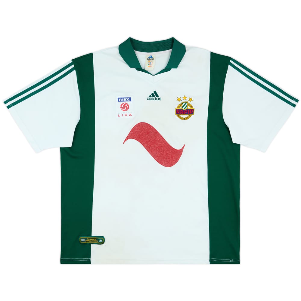 2001-03 Rapid Vienna Home Shirt - 5/10 - (XXL)