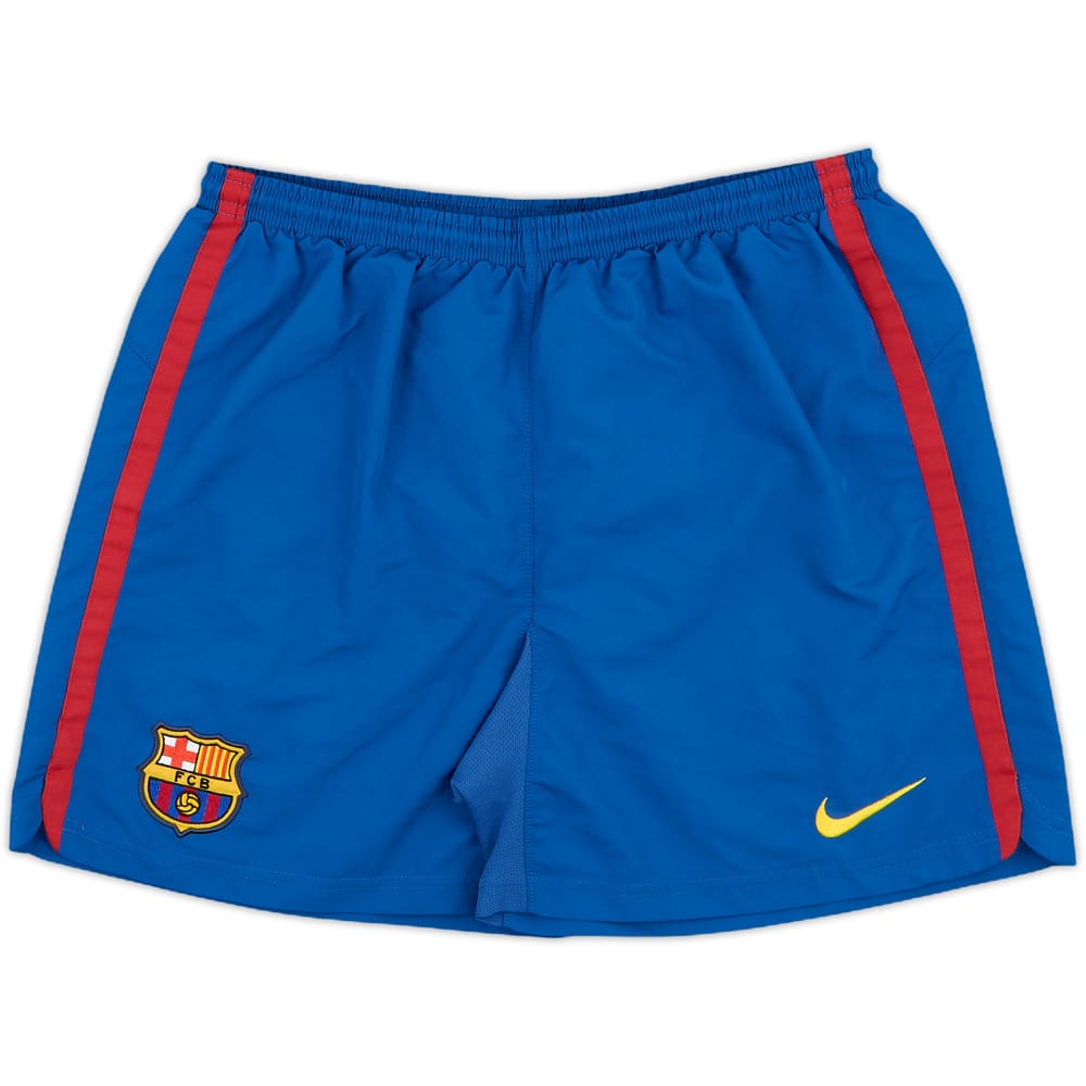 2006-07 Barcelona Home Shorts - 9/10 - (XL.Boys)