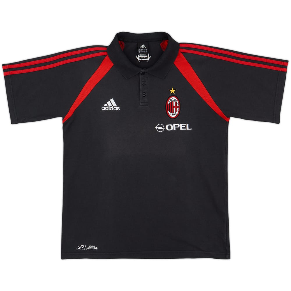 2005-06 AC Milan adidas Polo Shirt - 7/10 - (M)