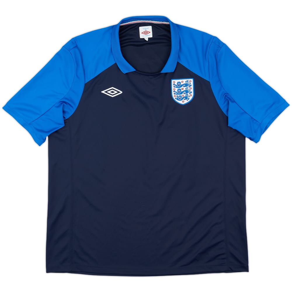 2010-11 England Umbro Training Shirt - 9/10 - (XL)