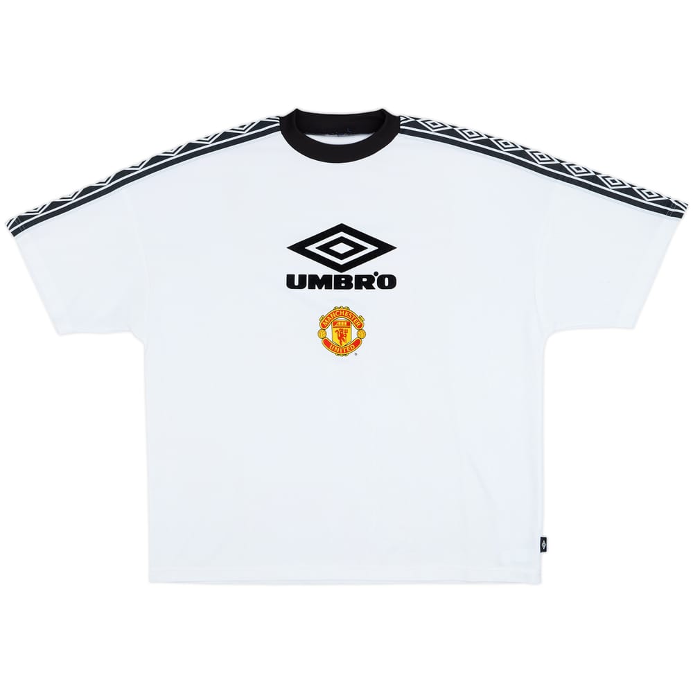 1994-96 Manchester United Umbro Training Shirt - 8/10 - (XL)