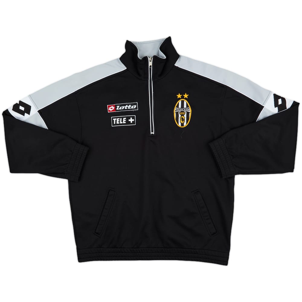 2000-01 Juventus Lotto 1/4 Zip Drill Top - 8/10 - (XL)