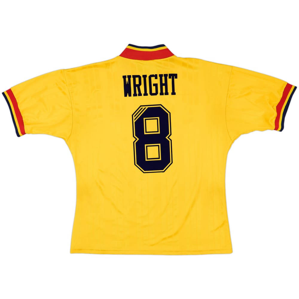 1993-94 Arsenal Away Shirt Wright #8 - 8/10 - (L)