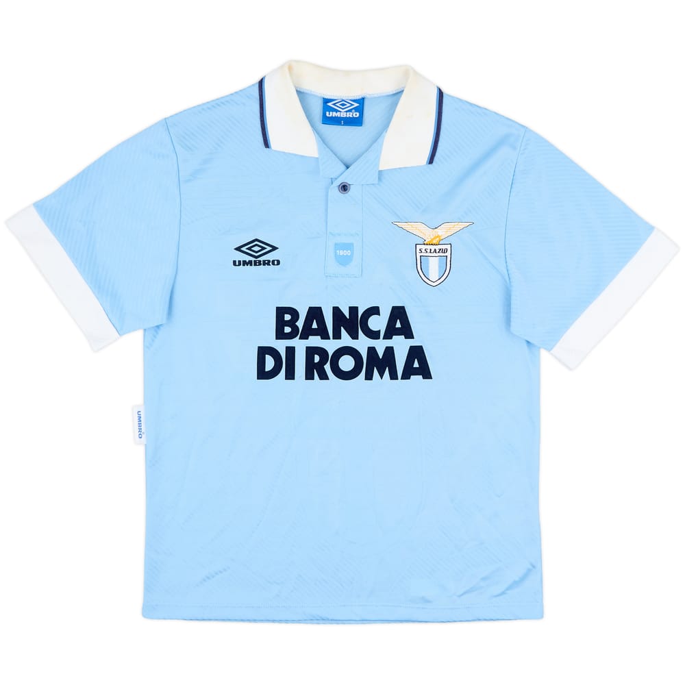 1993-95 Lazio Home Shirt - 8/10 - (S)