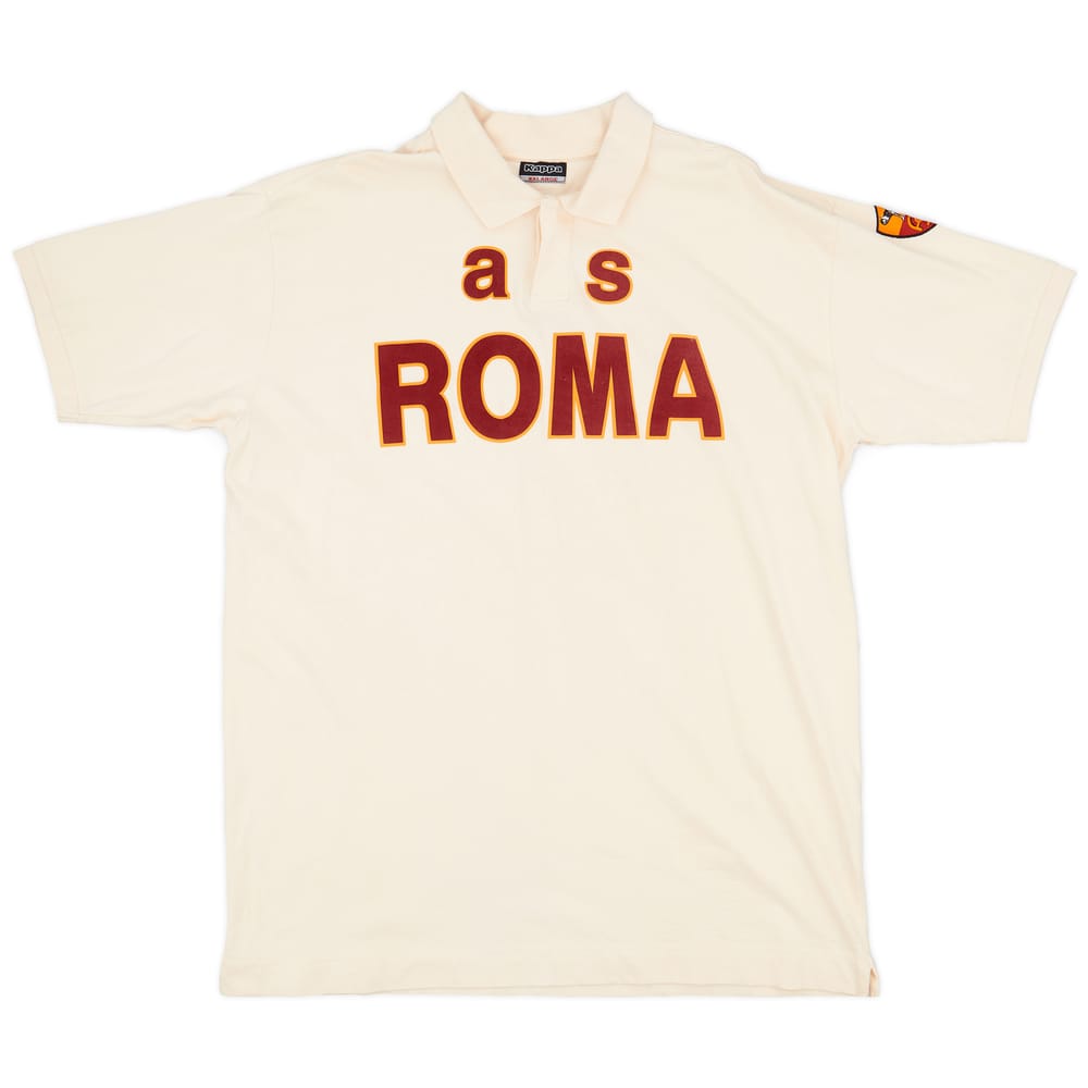 2003-04 Roma Kappa Polo Shirt - 9/10 - (XXL)