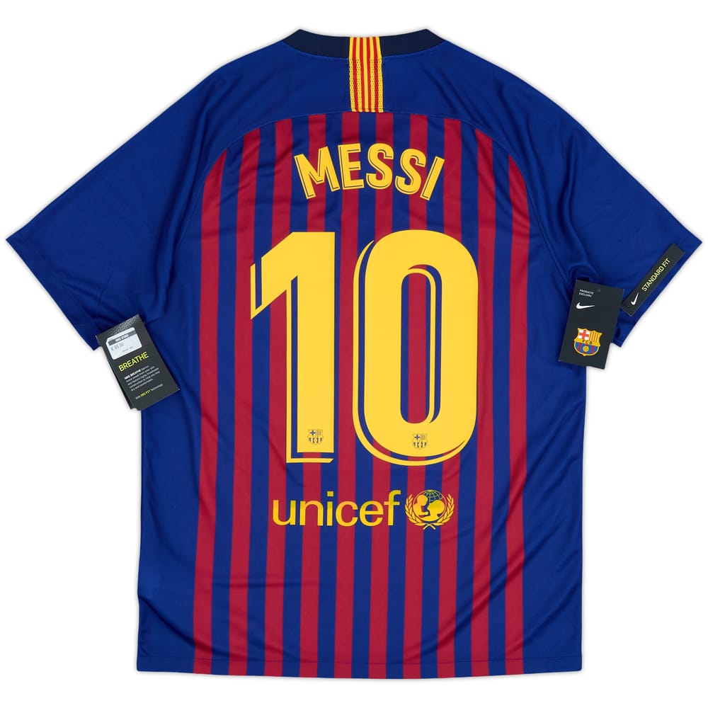 2018-19 Barcelona Home Shirt Messi #10 (M)