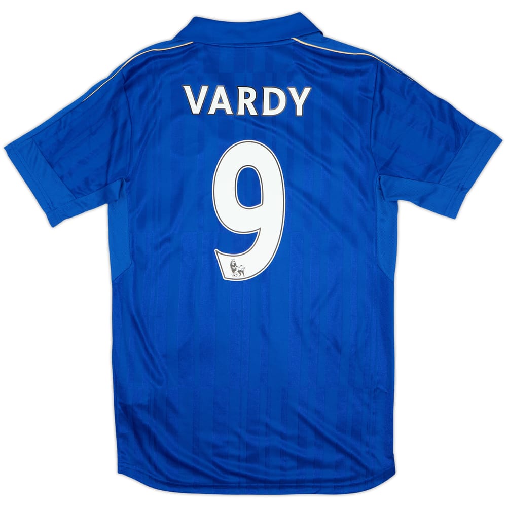 2016-17 Leicester Home Shirt Vardy #9 (S)