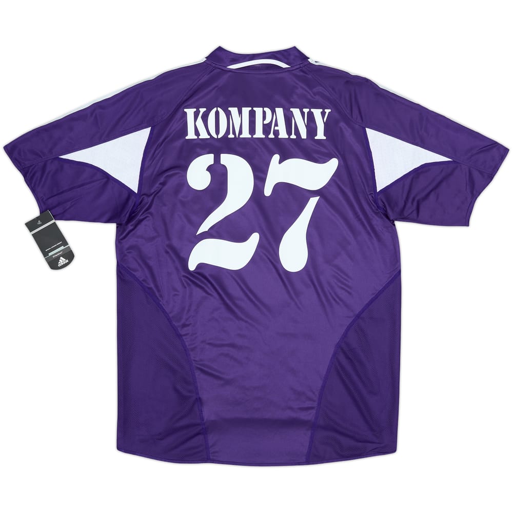 2004-05 Anderlecht Away Shirt Kompany #27 (L)