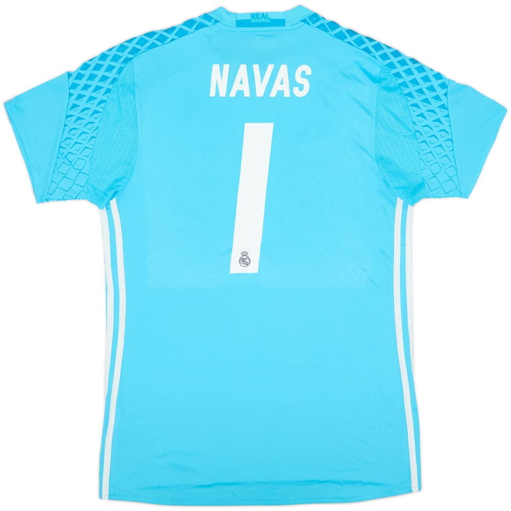 2016-17 Real Madrid GK S/S Shirt Navas #1 (M)