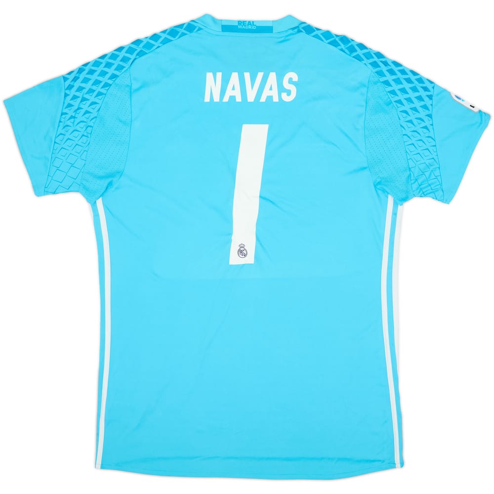 2016-17 Real Madrid GK S/S Shirt Navas #1 (L)