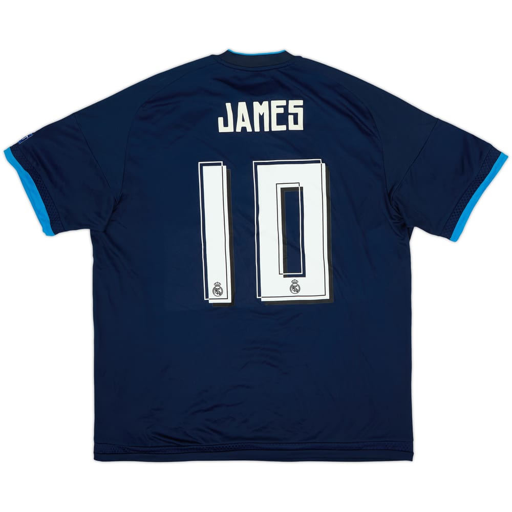 Camiseta de la tercera equipación del Real Madrid 2015-16 James #10 (L)