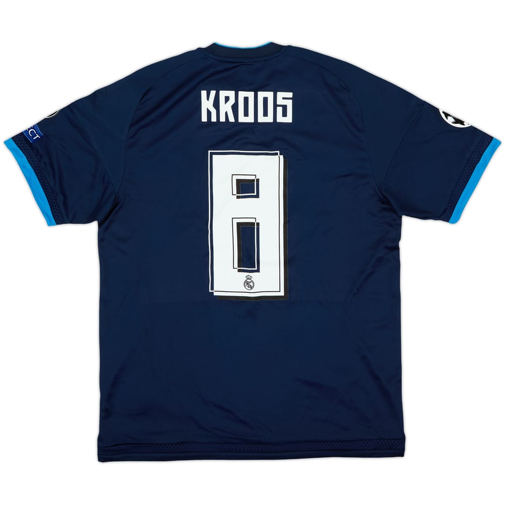 Camiseta de la tercera equipación del Real Madrid 2015-16 Kroos #8 (M)